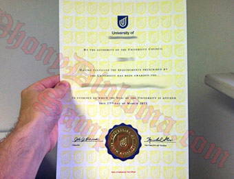 University of South Australia - Fake Diploma Sample from Australia